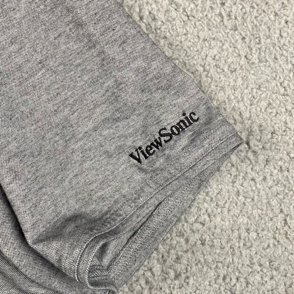 Travis Mathew Golf Polo Shirt Men's XL Gray Causal Performance Tennis Athletic - Picture 5 of 10